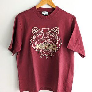 Kenzo Red T-Shirt - Men's Medium, Good Condition